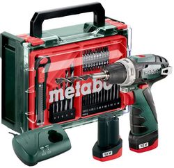 Дрель-шуруповерт METABO Powermaxx BS Basic Set, 2Ач