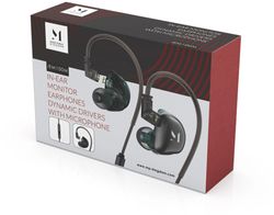 Наушники MUSIC PUBLIC KINGDOM IEM100M, 3.5 мм, черный