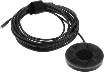 Микрофон Logitech MeetUp, черный [989-000405] – купить в Ситилинк | 1068571