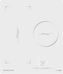 Индукционная варочная поверхность ZIGMUND & SHTAIN CI 49.4 W, стеклокерамика, белый