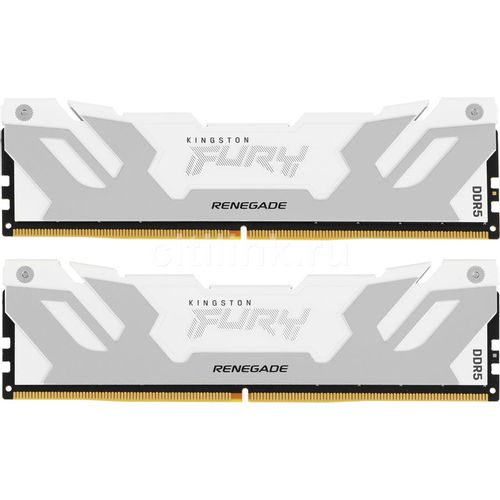 Оперативная память Kingston Fury Renegade XMP KF564C32RWK2-64 DDR5 — 2x 32ГБ 6400МГц, DIMM, Ret