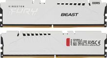 Изображение товара Оперативная память Kingston Fury Beast Expo DDR5 64ГБ 5200МГц белый радиатор