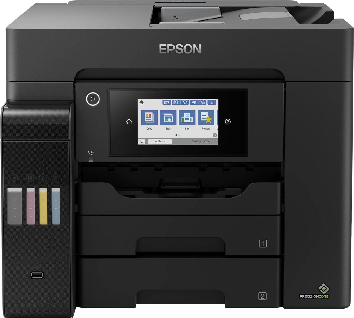 Характеристики МФУ струйный Epson L6570 цветная печать, A4, с СНПЧ, цвет  черный [c11cj29404] (1782347) смотреть в СИТИЛИНК