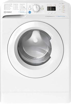 Стиральная машина Indesit BWSA 61051 WWV RU, с фронтальной загрузкой ...