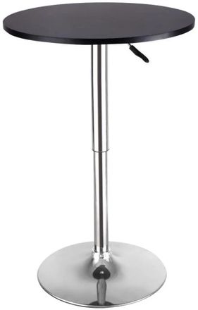 Стол обеденный HESBY Serene Synchrony, с регулировкой высоты, пневматический, МДФ, черный