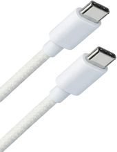 Изображение товара Кабель BORASCO USB Type-C 2м белый для зарядки и передачи данных