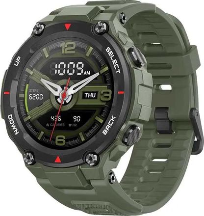 Смарт-часы AMAZFIT T-Rex 1.39", зеленый/зеленый