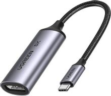 Изображение товара Адаптер USB Type-C DisplayPort 8K UGREEN CM654 серый 0.1м