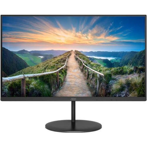 23.8" Монитор AOC Value Line Q24V4EA, 2560x1440, IPS, 75Гц, 1хHDMI, 1хDP, черный