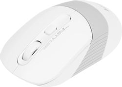 Мышь беспроводная A4TECH Fstyler FG10S, USB, белый и серый