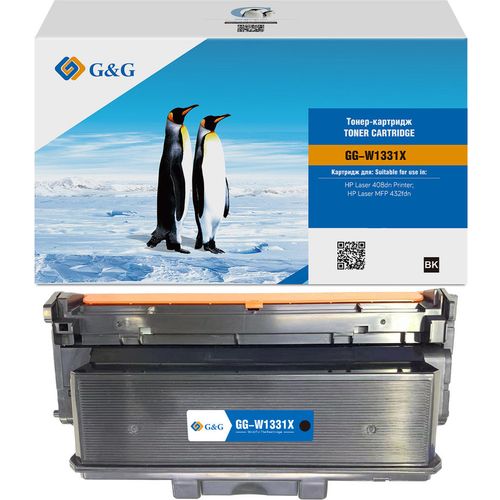 Картридж G&G GG-W1331X, W1331X, черный / GG-W1331X