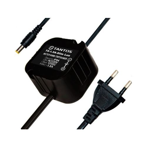 Блок питания AC/DC Tantos TS-1,5A-Slim Lux 12В 18Вт (00-00113596)