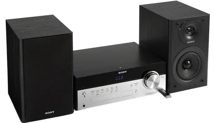 Музыкальный центр Sony CMT-SBT100, 50Вт, Bluetooth, FM, USB, CD