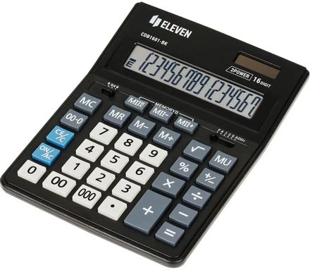 Калькулятор ELEVEN Business Line,  CDB1601,  16-разрядный, черный