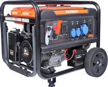 Изображение товара Бензиновый генератор Patriot GRA 8500AWS 8 500 Вт колеса электростарт