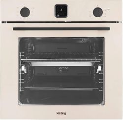 Духовой шкаф электрический Korting OKB 4701 CNRB, 69л, бежевый