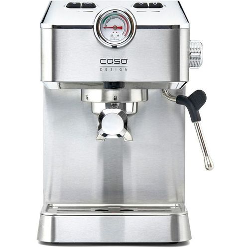 Кофеварка CASO Espresso Gourmet, рожковая, серебристый