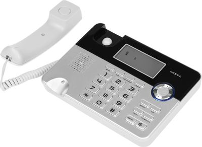 Проводной телефон TeXet TX-259, черный и серебристый – купить в ...