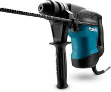 Изображение товара Перфоратор Makita HR3200C мощный 850 Вт, SDS-plus, 32 мм в бетоне