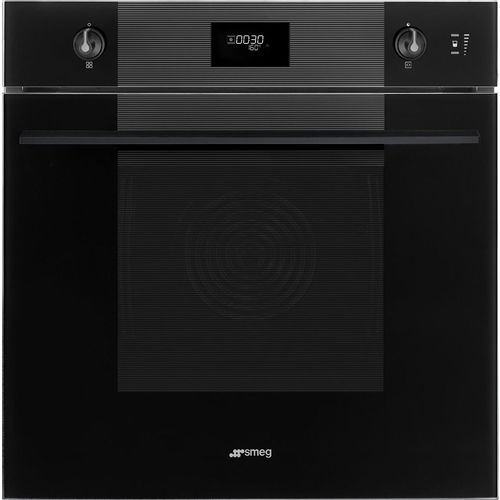 Духовой шкаф электрический SMEG Linea SO6101S2B3, 68л, дверца с 3 стеклами, черный