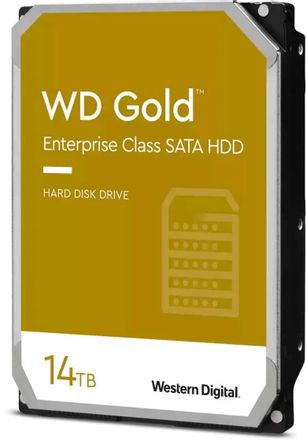 14ТБ Жесткий диск WD Gold WD141KRYZ, SATA III, 3.5", 7200об/мин
