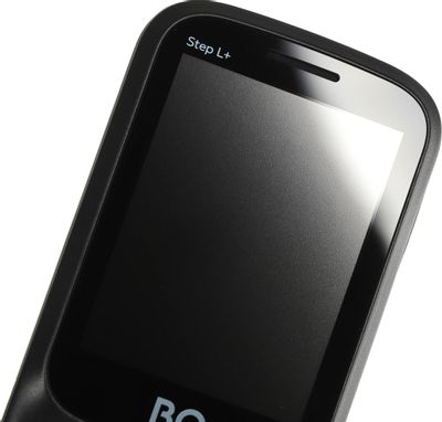 Сотовый телефон BQ Step L+ 2440, черный/зеленый – купить в Ситилинк ...