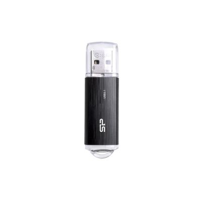 Флешка USB Silicon Power Blaze B02 32ГБ, USB3.1, черный [sp032gbuf3b02v1k]