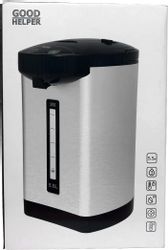 Термопот GOODHELPER TP55A03, серебристый и черный