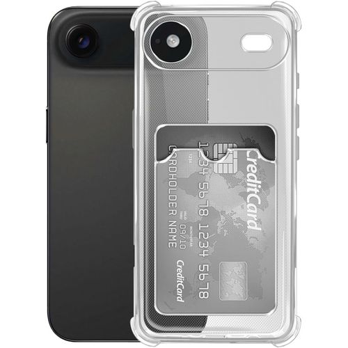 Чехол (клип-кейс) BORASCO Bumper Case, для Apple iPhone Air, противоударный, прозрачный [75809]