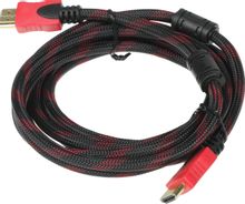 Изображение товара Кабель HDMI PREMIER 5-813R 3м версия 1.4 с ферритовым фильтром черный/красный