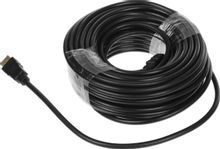 Изображение товара Кабель аудио-видео PREMIER 5-815,  HDMI (m) -  HDMI (m),  ver 2.0,  20м, GOLD,  черный [5-815 20.0]