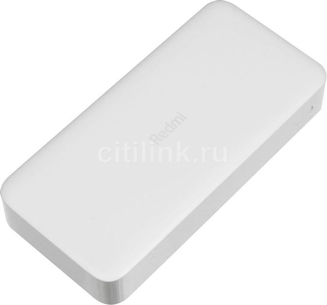 Внешний аккумулятор (Power Bank) Xiaomi Redmi Power Bank PB200LZM, 20000мAч, белый [vxn4285gl(vxn4265cn)]