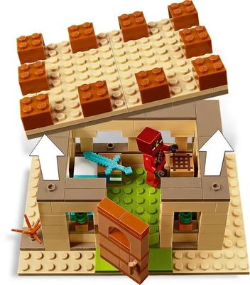Lego minecraft 21160 instructions sale