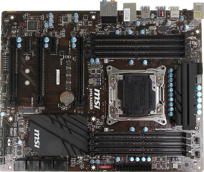 MSI X99A RAIDER LGA 2011 v3 Intel X99 ATX Ret 392641