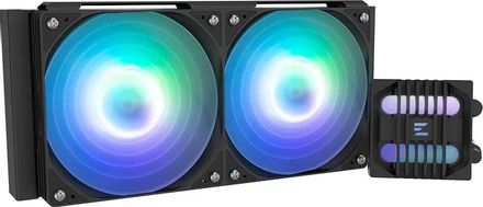 Система водяного охлаждения Zalman Alpha2 SE A24,  4-pin,  ARGB,  120мм,  черный,  retail [alpha2 se a24 black]