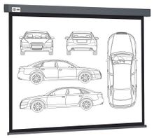Характеристики Экран Cactus Wallscreen CS-PSW-168X299-SG, 299х168 см ...
