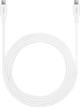 Кабель TTEC 2DK45B, USB Type-C (m) - USB Type-C (m), 2м, белый
