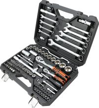 Изображение товара Набор инструментов Patriot SSP-82 82 предмета гаечные ключи биты головки трещотка кейс