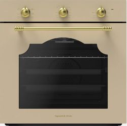 Духовой шкаф электрический ZIGMUND & SHTAIN E 161 X,  72л,  бежевый