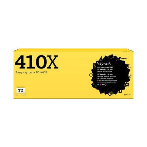 Картридж T2 CE410X, CE410X, черный / TC-H410X