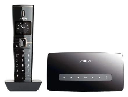 Радиотелефон Philips ID9651,  черный [id9651b/51]