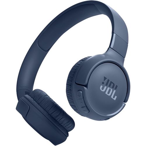 Наушники JBL Tune 520BT, Bluetooth, накладные, синий [jblt520btblu]
