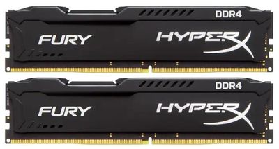 Оперативная память Kingston HyperX Fury HX430C15FB3K2/16 DDR4 -  2x 8ГБ 3000МГц, DIMM,  Ret