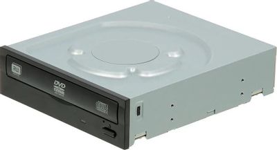 Оптический привод DVD-RW Lite-On IHAS124-04/-14, внутренний, SATA, черный,  OEM