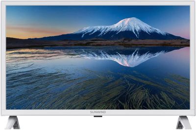 24" Телевизор SunWind SUN-LED24XB205, HD, белый(плохая упаковка ...