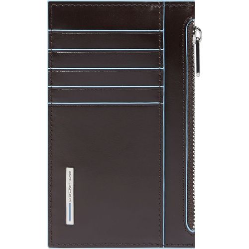 Чехол для кредитных карт Piquadro Blue Square PP6561B2R/MO, кожа натуральная, красное дерево
