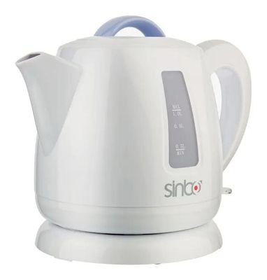Характеристики Чайник электрический Sinbo SK 2359, 2000Вт, белый ...