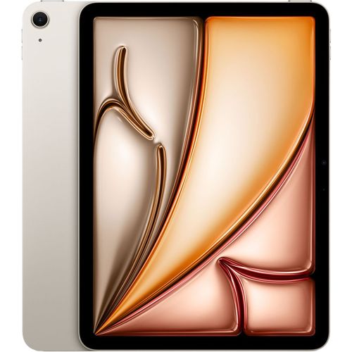 13" Планшет Apple iPad Air 2024 13" Wi-Fi A2898 8/128 GB M2 Wi-Fi, 2732 x 2048, iOS, сияющая звезда [mv293hn/a]