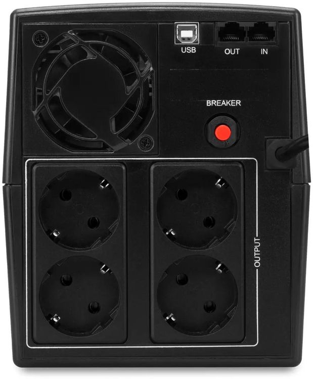 Источник бесперебойного питания Ippon Smart Power Pro II Euro 1600 / 1600 ВА / 960 Вт / 4 x CEE 7 (евророзетка), фото5