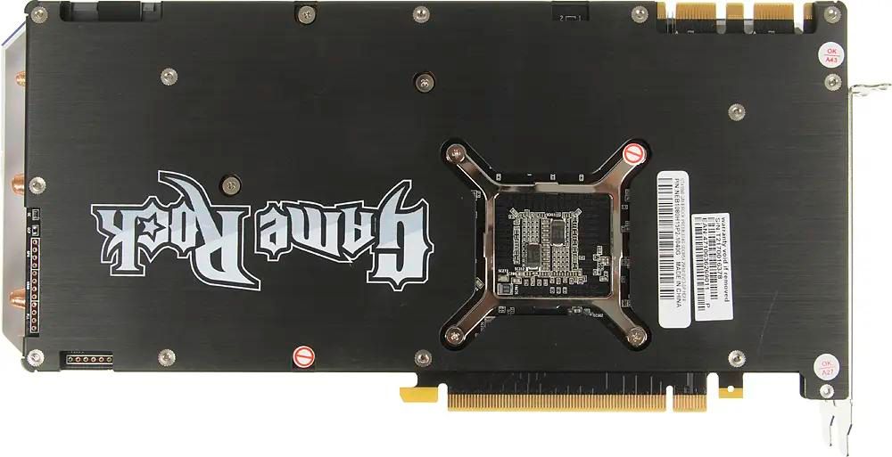 Palit NVIDIA GeForce GTX 1080 PA GTX1080 GameRock Premium 8G 8 GDDR5X Ret neb1080h15p2 1040g 378093